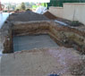 excavación para piscina en Formentera