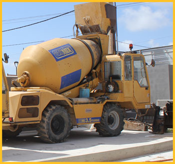 transporte de hormigón